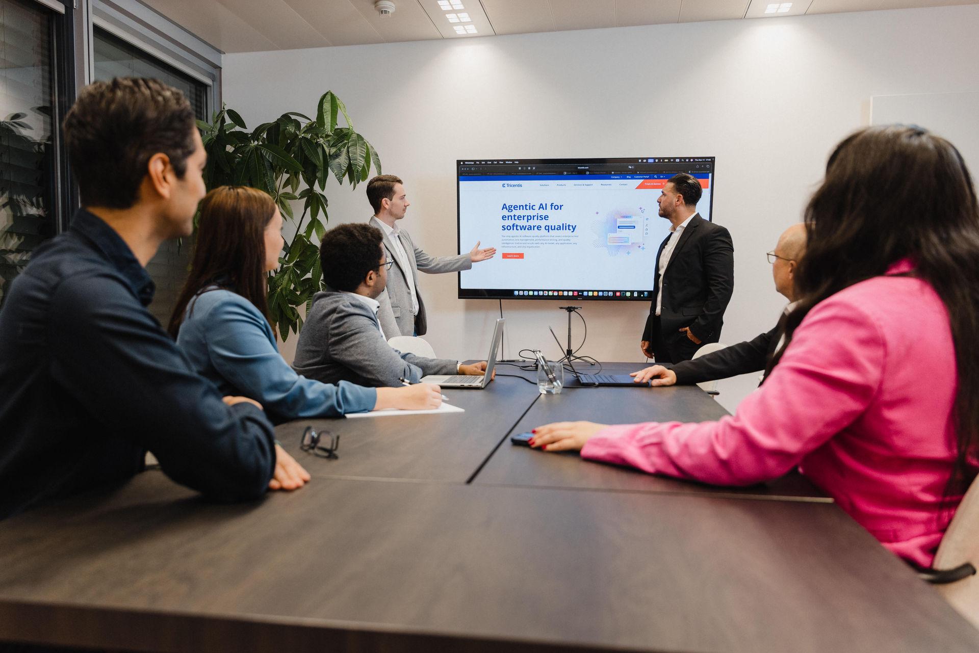 Dolpheen-Consultants im Workshop im Wiener Büro